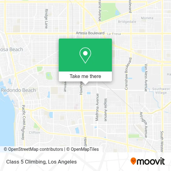 Class 5 Climbing map