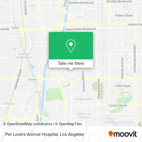 Pet Lovers Animal Hospital map