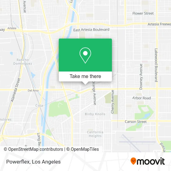 Powerflex map