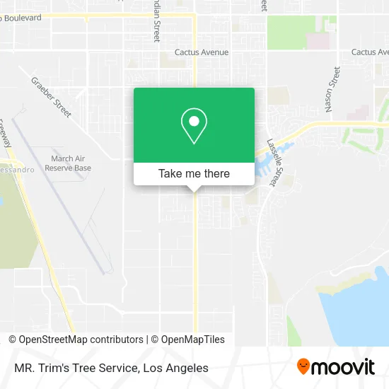 MR. Trim's Tree Service map