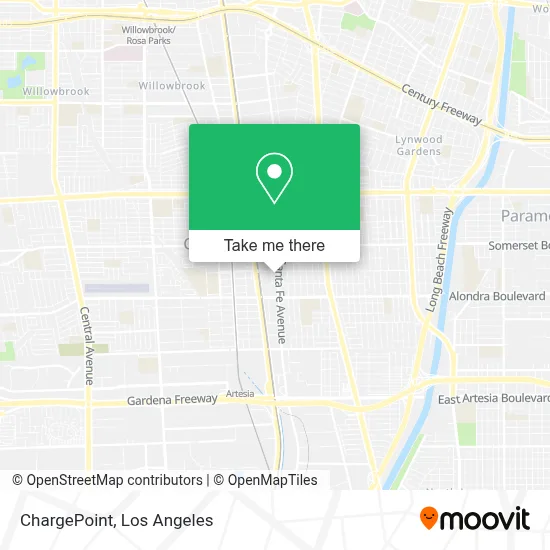 ChargePoint map