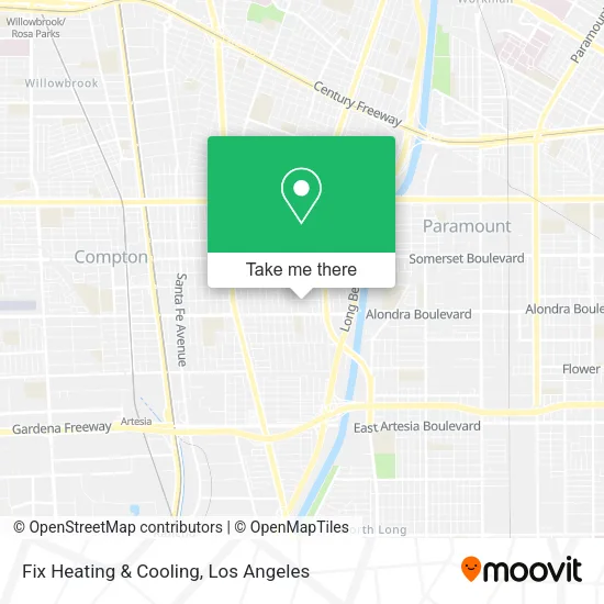 Mapa de Fix Heating & Cooling