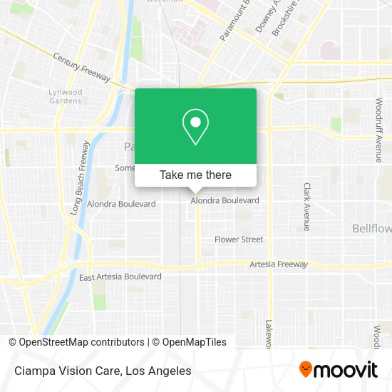 Ciampa Vision Care map