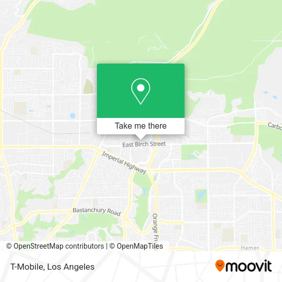 T-Mobile map