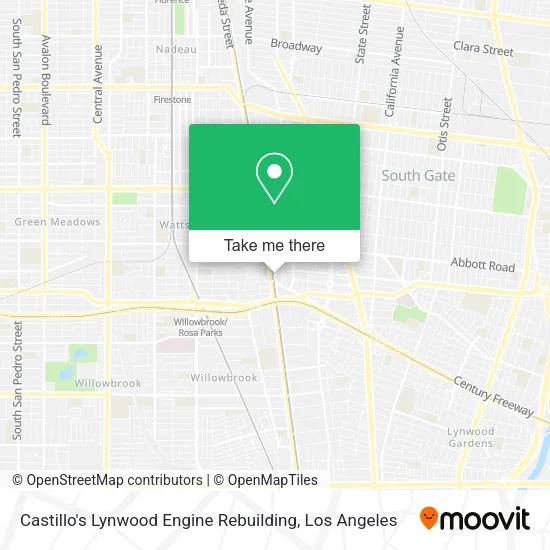 Castillo's Lynwood Engine Rebuilding map