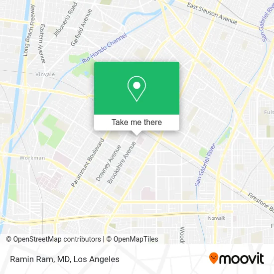 Ramin Ram, MD map