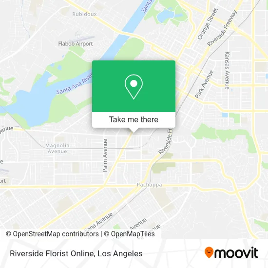 Riverside Florist Online map