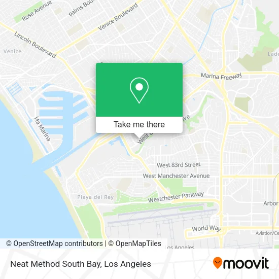 Neat Method South Bay map