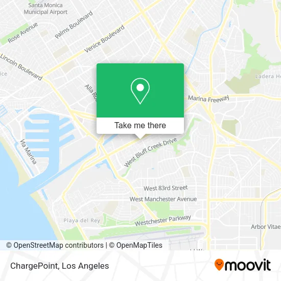 Mapa de ChargePoint