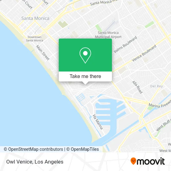 Owl Venice map