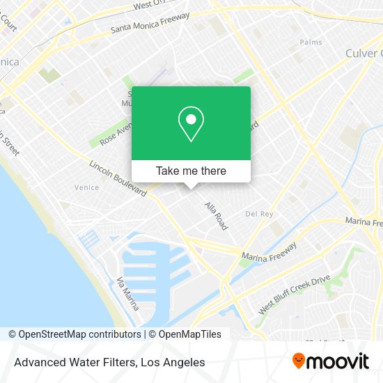 Advanced Water Filters map