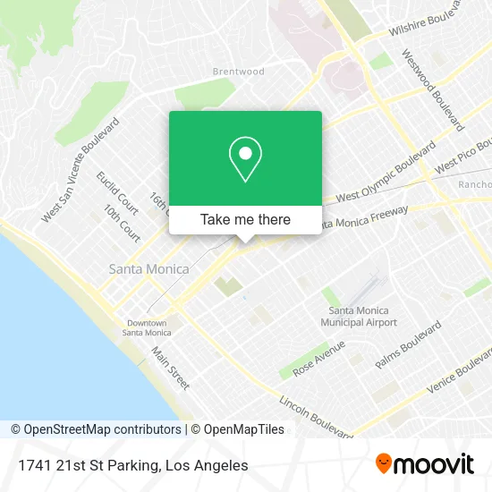 1741 21st St Parking map