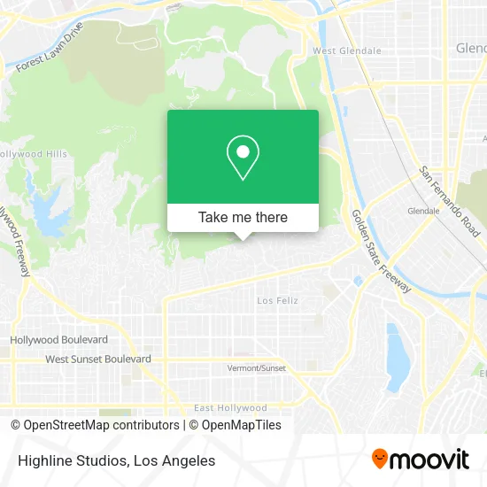 Mapa de Highline Studios