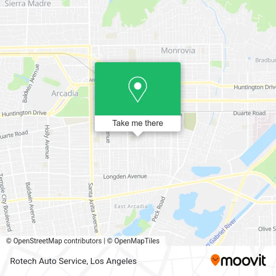 Mapa de Rotech Auto Service
