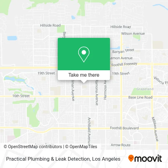 Practical Plumbing & Leak Detection map