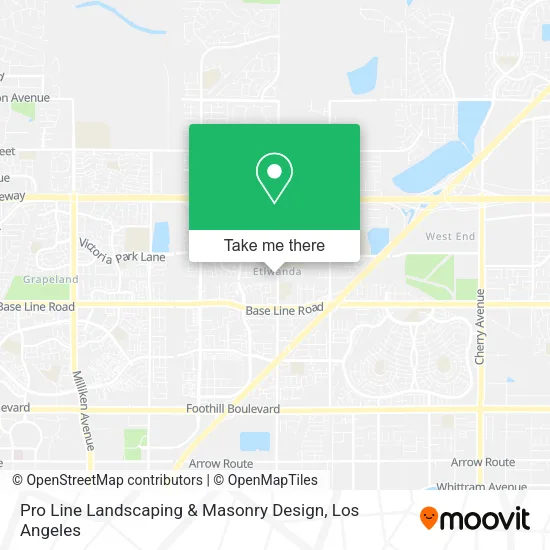 Mapa de Pro Line Landscaping & Masonry Design