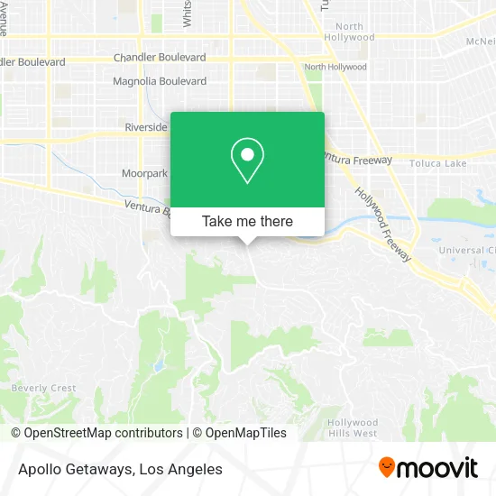 Mapa de Apollo Getaways