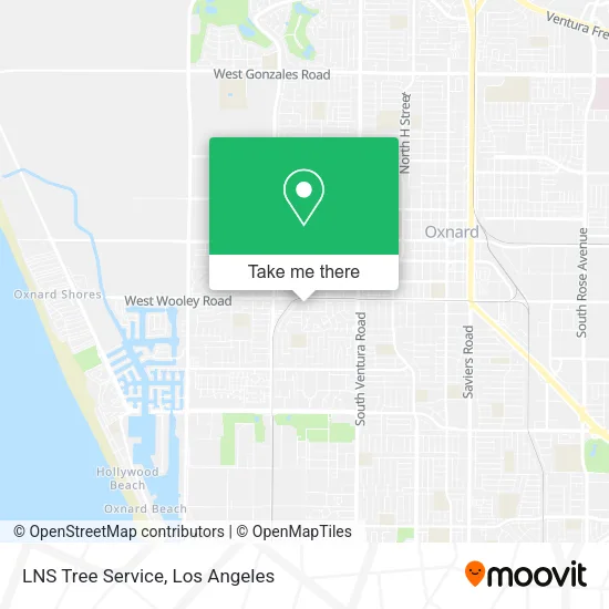 LNS Tree Service map
