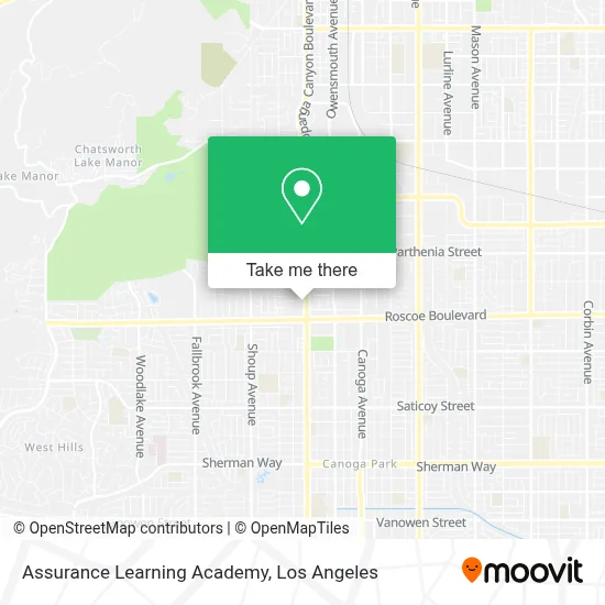 Assurance Learning Academy map