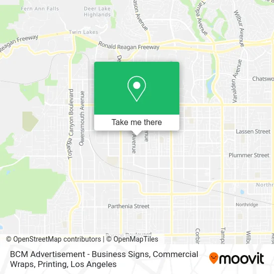 BCM Advertisement - Business Signs, Commercial Wraps, Printing map