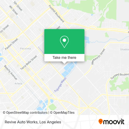 Revive Auto Works map