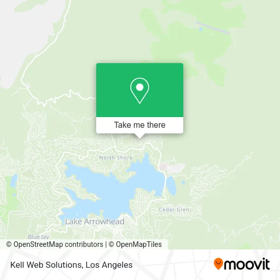 Mapa de Kell Web Solutions