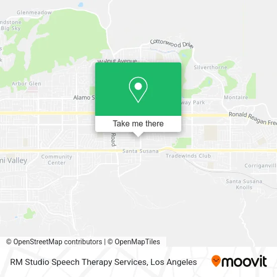 Mapa de RM Studio Speech Therapy Services