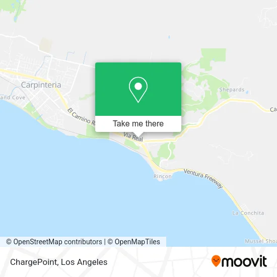 ChargePoint map