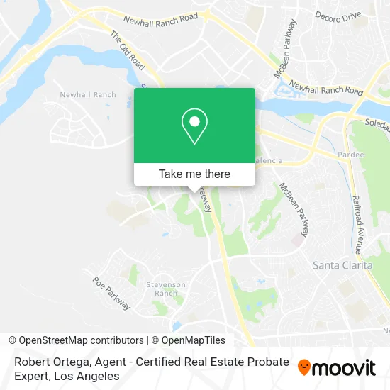 Robert Ortega, Agent - Certified Real Estate Probate Expert map