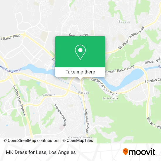 MK Dress for Less map