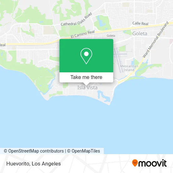 Huevorito map
