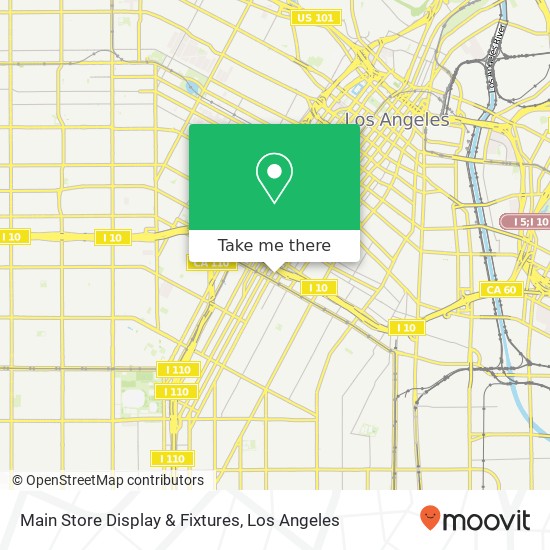 Mapa de Main Store Display & Fixtures