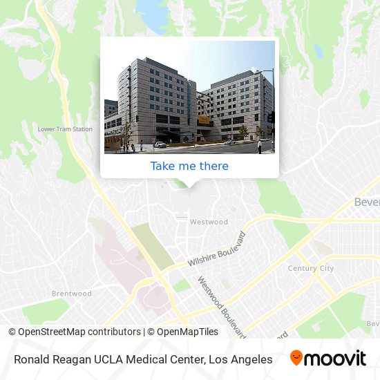 Ronald Reagan UCLA Medical Center map