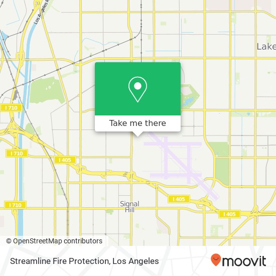 Streamline Fire Protection map