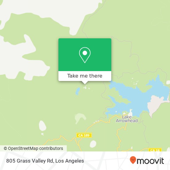 Mapa de 805 Grass Valley Rd