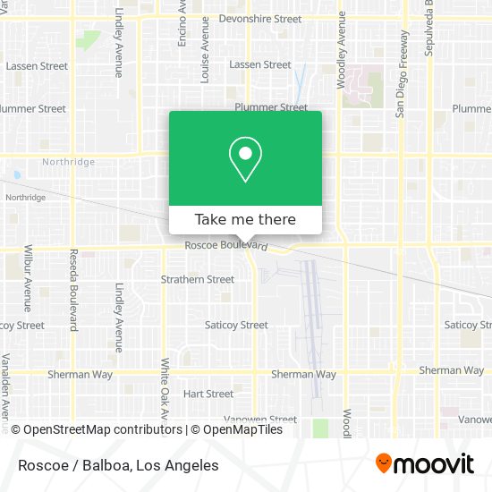 Roscoe / Balboa map