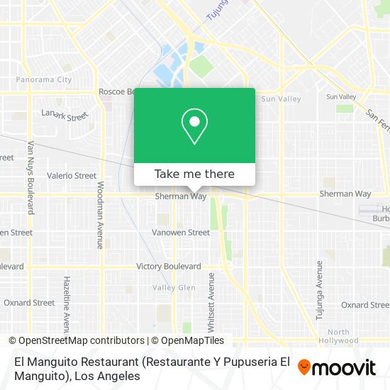 El Manguito Restaurant (Restaurante Y Pupuseria El Manguito) map