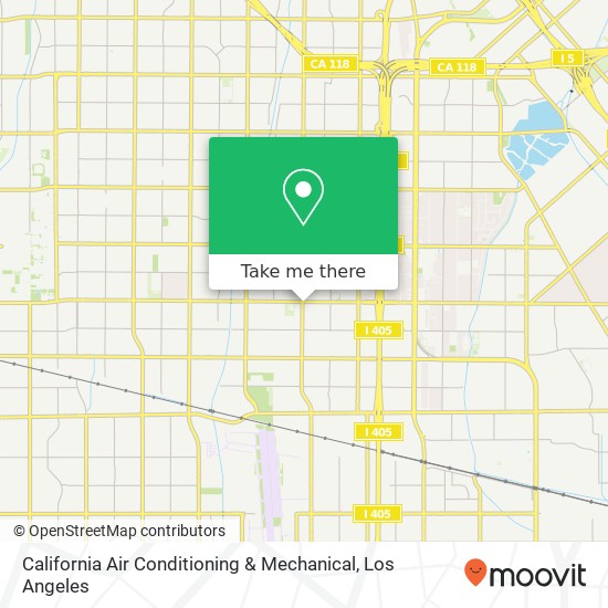 Mapa de California Air Conditioning & Mechanical