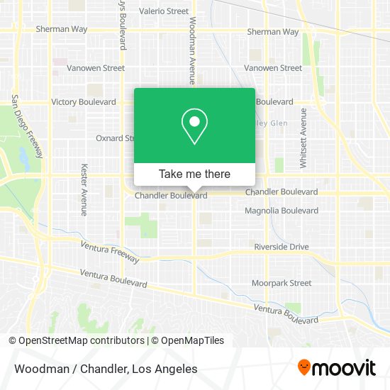 Woodman / Chandler map