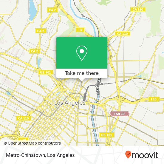 Metro-Chinatown map