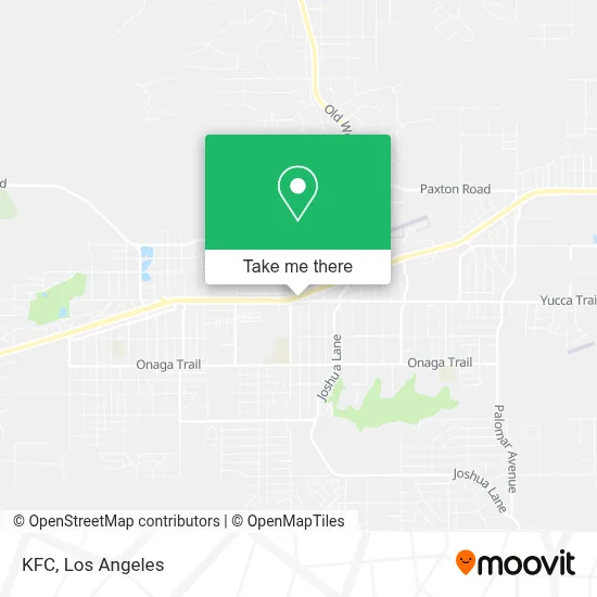 Kfc map