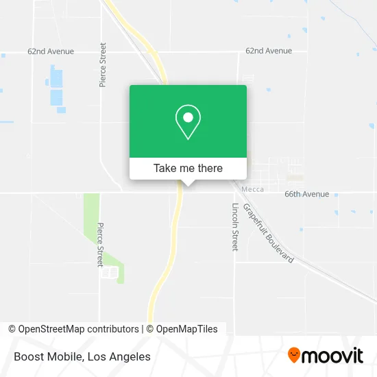 Boost Mobile map