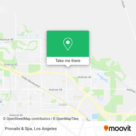 Pronails & Spa map