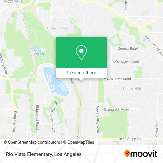 Rio Vista Elementary map