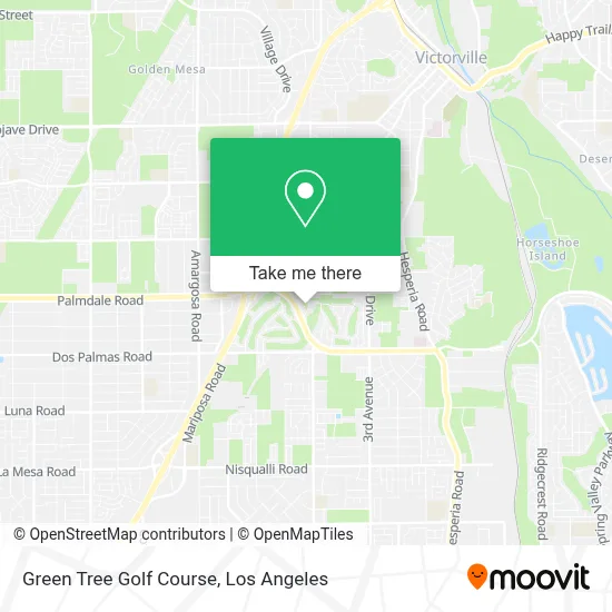 Green Tree Golf Course map