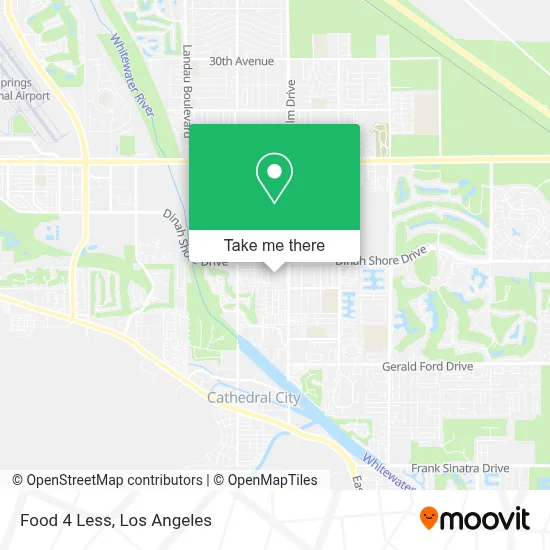 Food 4 Less map