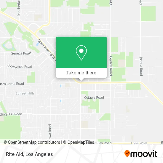 Rite Aid map
