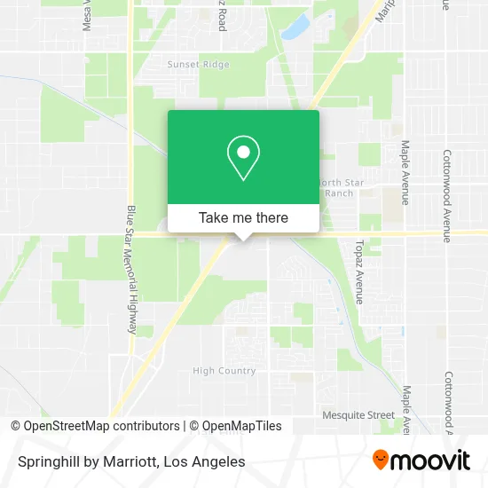 Springhill by Marriott map