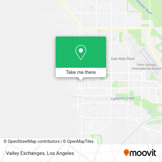 Valley Exchanges map