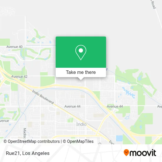 Rue21 map